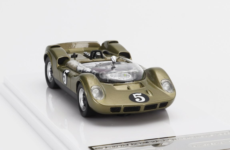 Tecnomodel Mclaren Elva Mark 1 N 5 Spinout Movie 1966 - Tv Series 1:43 Gold