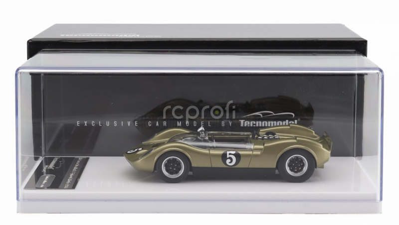 Tecnomodel Mclaren Elva Mark 1 N 5 Spinout Movie 1966 - Tv Series 1:43 Gold
