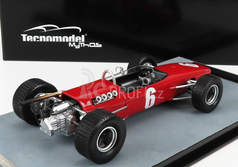 Tecnomodel Mclaren F2 M4a N 6 Nurburgring Gp 1967 Bruce Mclaren 1:18 Red