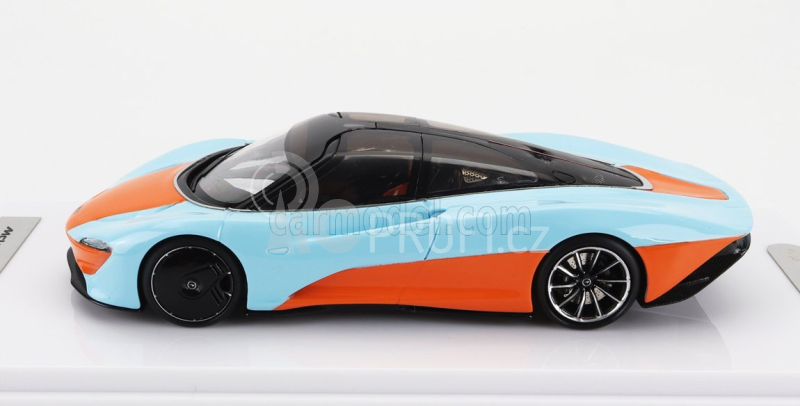 Tecnomodel Mclaren Speedtail 2020 1:43 Modrá Oranžová