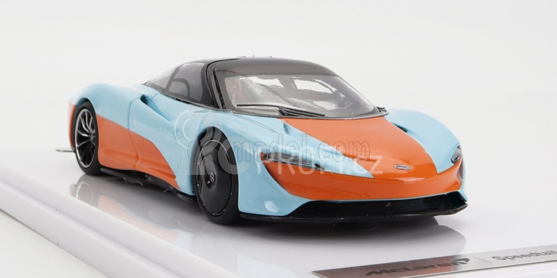 Tecnomodel Mclaren Speedtail 2020 1:43 Modrá Oranžová