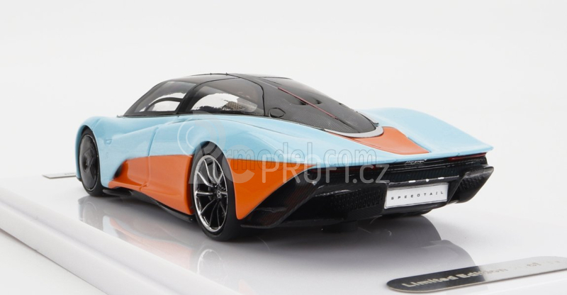 Tecnomodel Mclaren Speedtail 2020 1:43 Modrá Oranžová