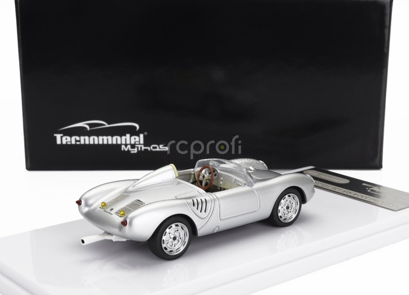Tecnomodel Porsche 550a Press Version 1957 1:43 Silver