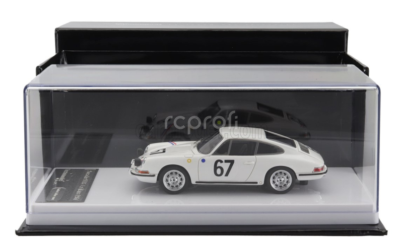 Tecnomodel Porsche 901 911 S Team P.boutin N 67 24h Le Mans 1967 P.boutin - P.sanson 1:43 Bílá