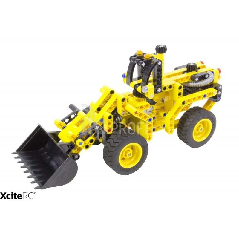 RC stavebnice nakladač a tank Active Bricks 2v1