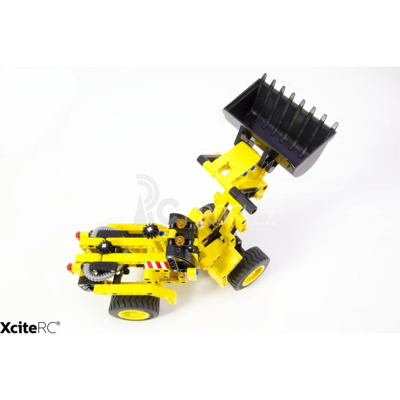 RC stavebnice nakladač a tank Active Bricks 2v1