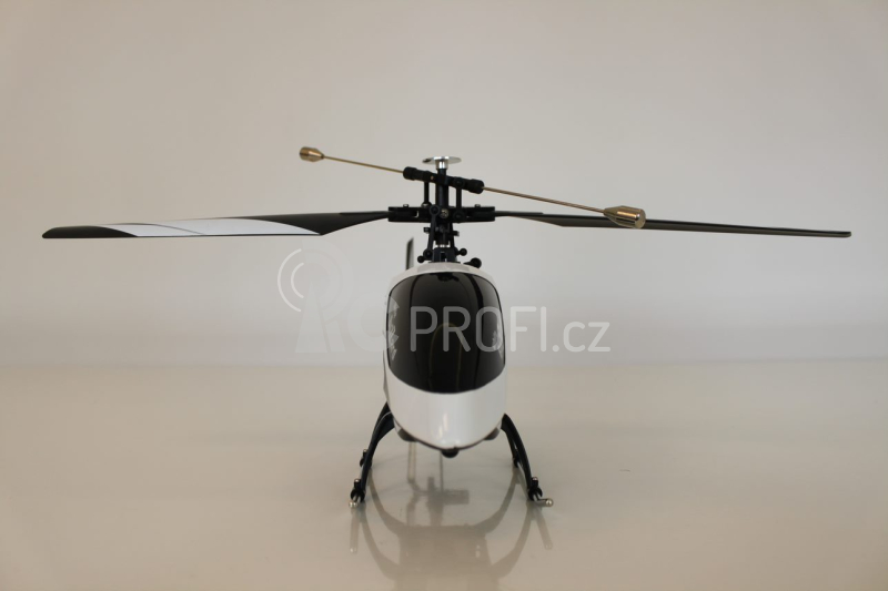 RC vrtulník Buzzard, bíločerná