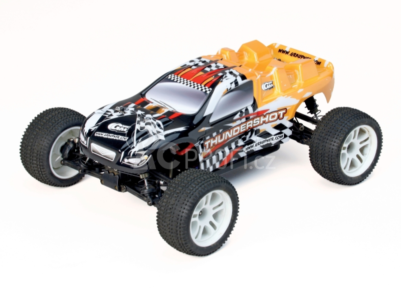 THUNDERSHOT 4wd BRUSHLESS RTR - 1/10 Truggy s 2,4GHz RC soupravou