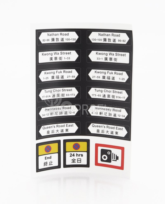Tiny toys Accessories Set Segnali Stradali - Traffic Signs China 1:43 /