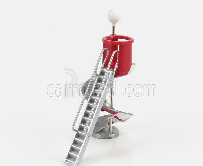 Tiny toys Accessories Traditional Slide Photo Stand 1:64 Silver Red