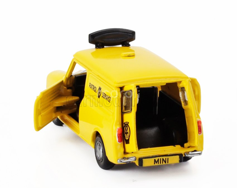 Tiny toys Austin Mini Van Patrol Service 1960 1:50 Žlutá