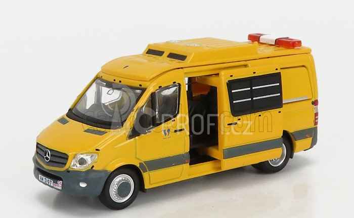 Tiny toys Mercedes benz Sprinter Van Fl Wsd Police 2018 1:76 Žlutá