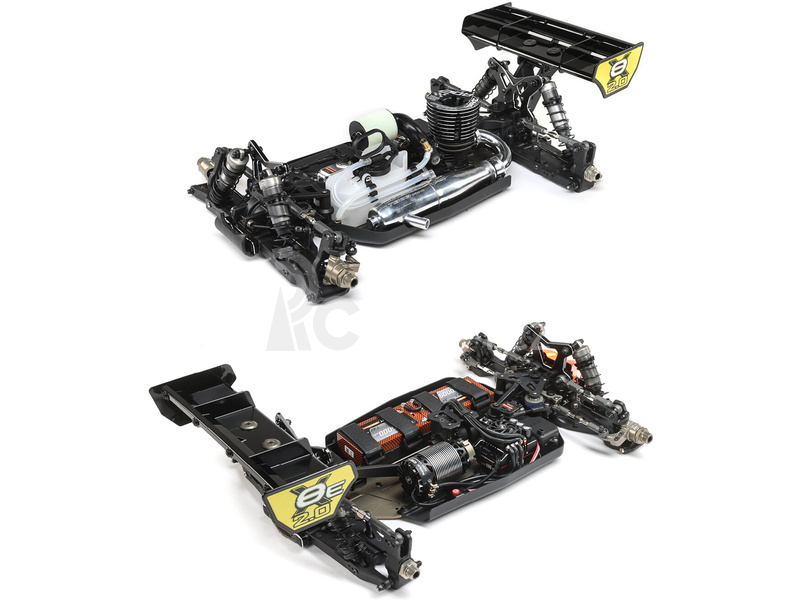 TLR 8ight-X/E 2.0 Combo Nitro/Electric Buggy 1:8 4WD Race Kit