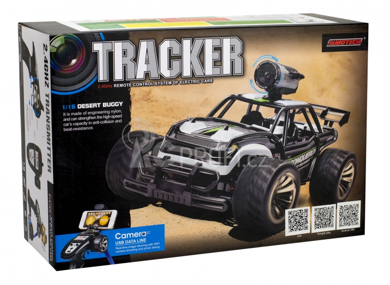 RC auto Subotech Tracker s kamerou