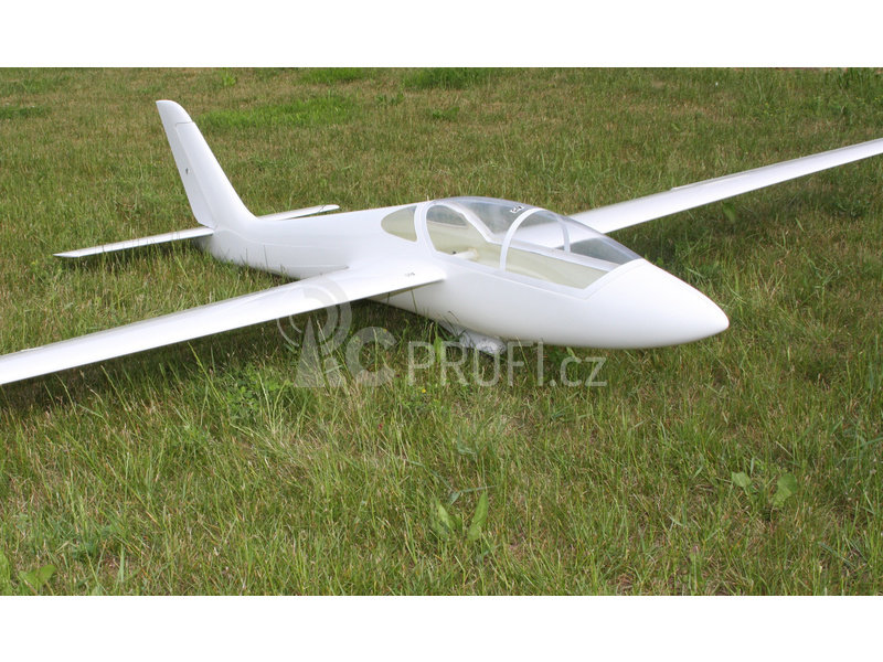 RC letadlo Tomahawk Fox 3.5m FRP ARF, bílá