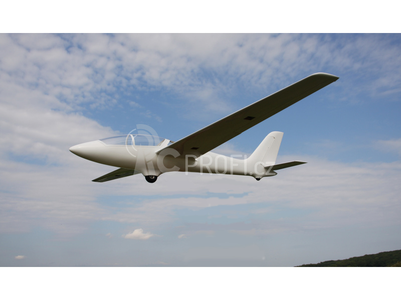 RC letadlo Tomahawk Fox 3.5m FRP ARF, bílá