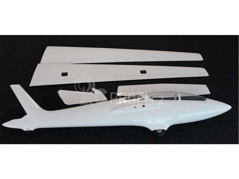 RC letadlo Tomahawk Fox 3.5m FRP ARF, bílá