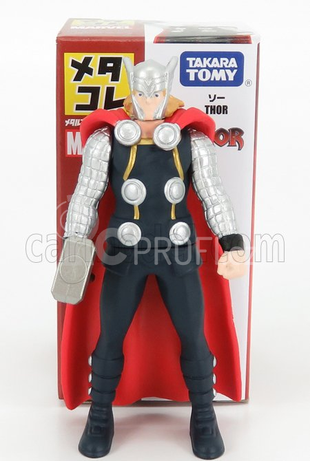 Tomica Marvel Thor Figure Cm. 7.5 1:24 Černá Červená Stříbrná