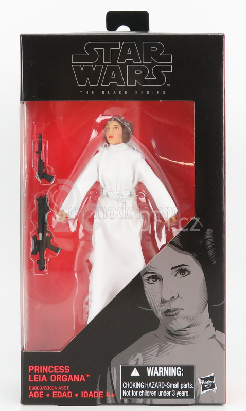 Tomica Star wars Princess Leia Organa Figure Cm. 13.0 1:10 Bílá