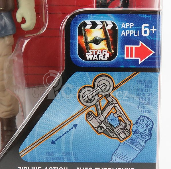 Tomica Star wars Rogue One Captain Cassian Andor Eadu Figure Cm. 9.5 1:18 Modrá Bílá