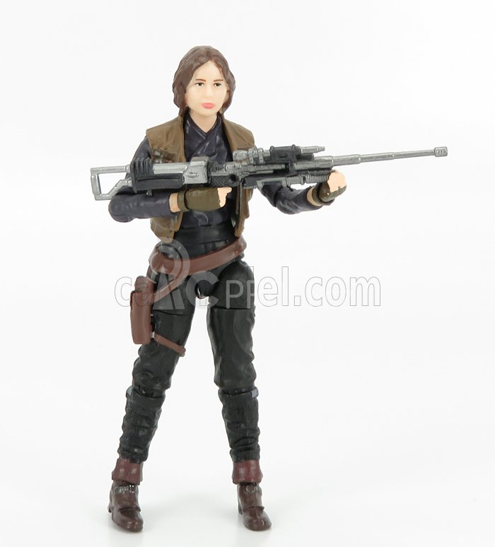 Tomica Star wars Sergeant Jyn Erso Figure Cm. 9.0 1:18 Šedá Hnědá