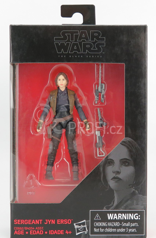 Tomica Star wars Sergeant Jyn Erso Figure Cm. 9.0 1:18 Šedá Hnědá