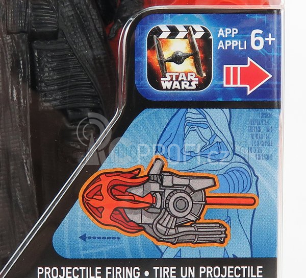 Tomica Star wars The Force Awakens Kylo Ren Figure Cm. 10.5 1:18 Black