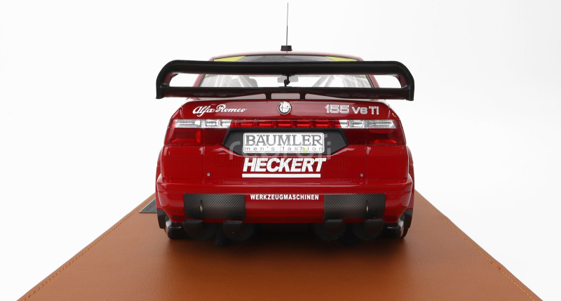 Topmarques Alfa romeo 155 V6 Ti N 15 Dtm Season 1993 Giorgio Francia - Con Vetrina - With Showcase 1:12 Červená Bílá