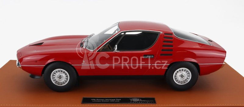 Topmarques Alfa romeo Montreal 1970 1:12 Rosso Alfa Red
