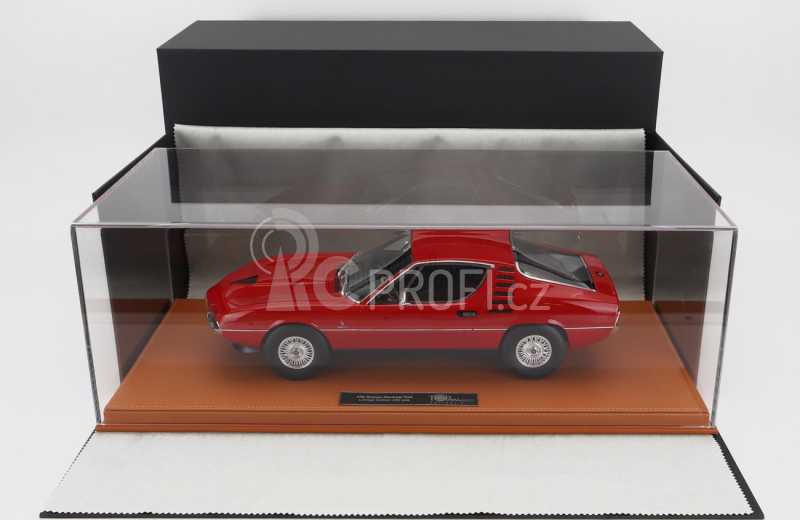 Topmarques Alfa romeo Montreal 1970 1:12 Rosso Alfa Red