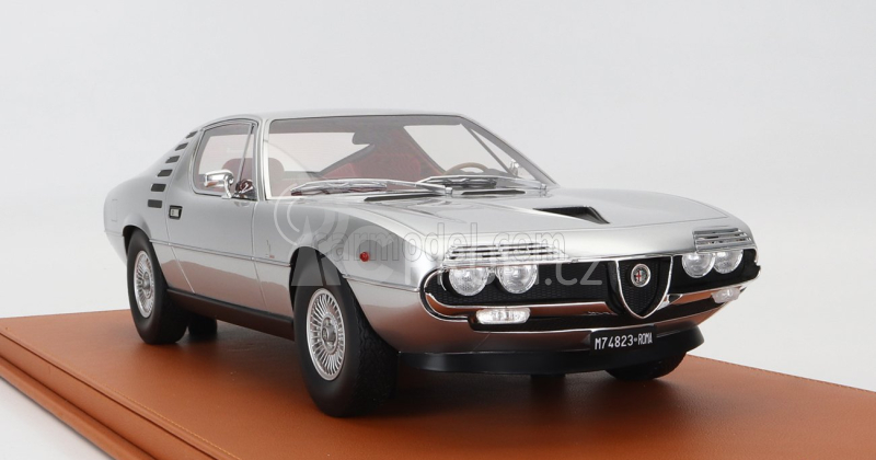 Topmarques Alfa romeo Montreal 1970 1:12 Silver