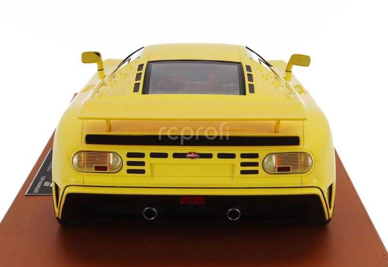 Topmarques Bugatti Eb110 Ss 1994 1:12 Žlutá