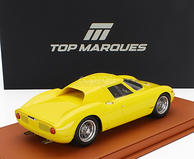 Topmarques Ferrari 250lm Street Version 1965 1:18 Žlutá