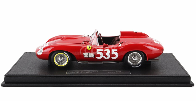 Topmarques Ferrari 315s Spider N 535 Winner Mille Miglia 1957 Piero Taruffi 1:18 Red