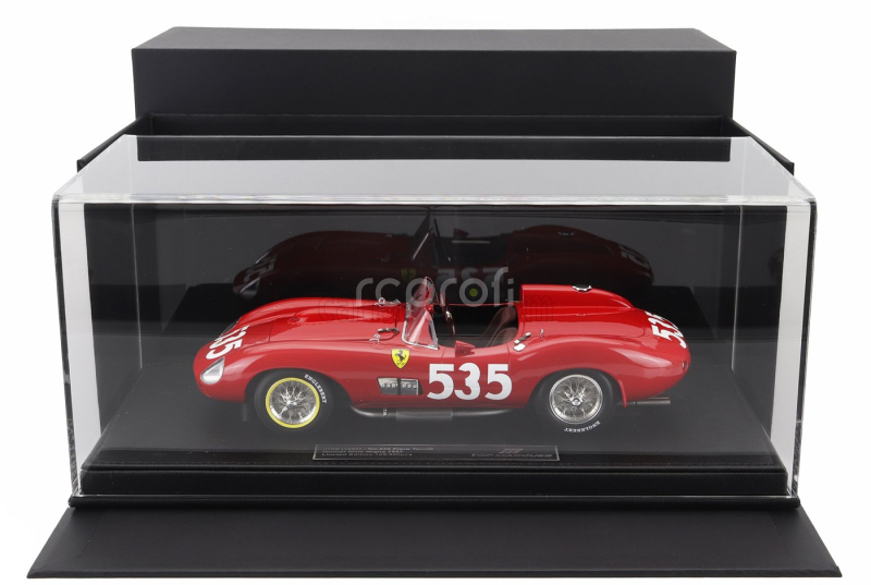 Topmarques Ferrari 315s Spider N 535 Winner Mille Miglia 1957 Piero Taruffi 1:18 Red