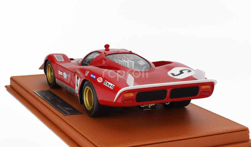 Topmarques Ferrari 512s 5.0l V12 Team Sefac Spa Ferrari N 5 24h Le Mans 1970 Jacky Ickx - Peter Schetty 1:18 Red