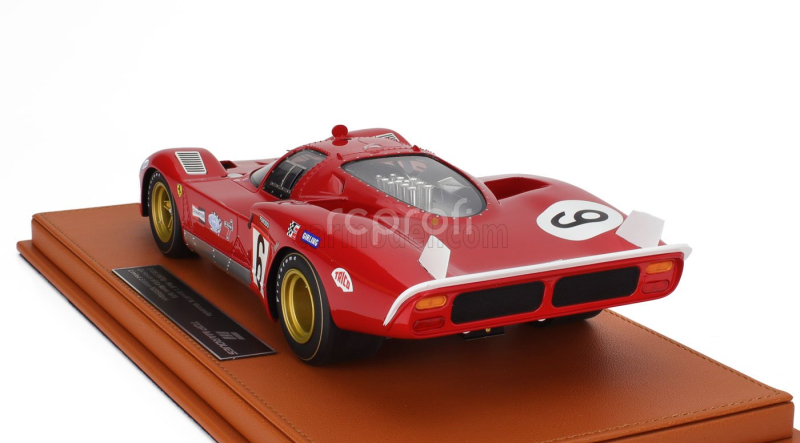 Topmarques Ferrari 512s 5.0l V12 Team Sefac Spa Ferrari N 6 24h Le Mans 1970 Ignazio Giunti - Nino Vaccarella 1:18 Red