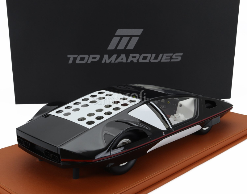 Topmarques Ferrari 512s Modulo Pininfarina Geneve Motor Show 1970 1:12 Black