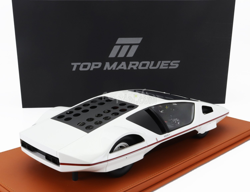 Topmarques Ferrari 512s Modulo Pininfarina Salone Di Torino 1970 1:12 Bílá