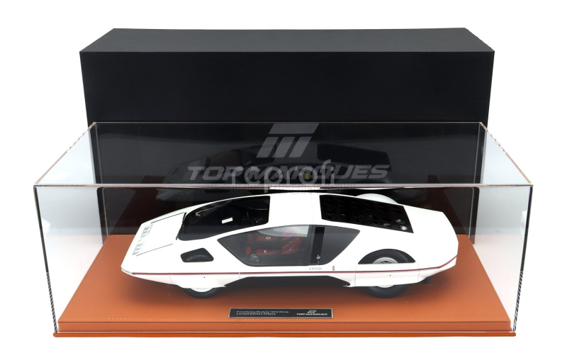 Topmarques Ferrari 512s Modulo Pininfarina Salone Di Torino 1970 1:12 Bílá
