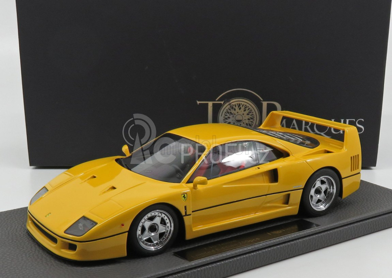 Topmarques Ferrari F40 1987 1:18 Žlutá