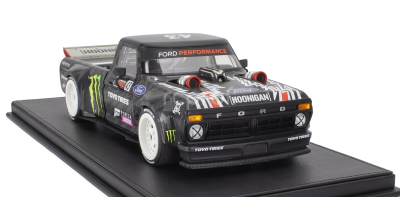 Topmarques Ford usa F-150 Pick-up 914hp N 43 Hoonigan Climbkhama 2 Tiannamen 2019 Ken Block 1:18 Černá Bílá