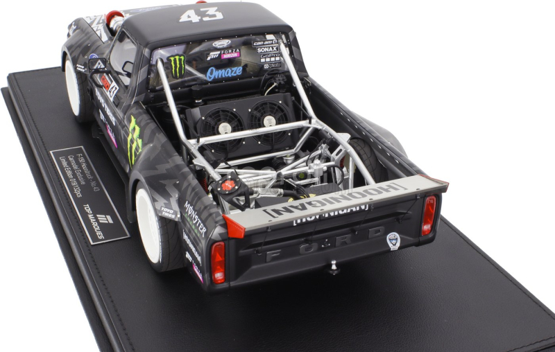 Topmarques Ford usa F-150 Pick-up 914hp N 43 Hoonigan Climbkhama 2 Tiannamen 2019 Ken Block 1:18 Černá Bílá