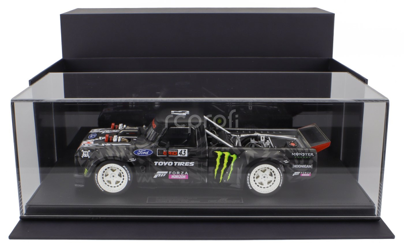 Topmarques Ford usa F-150 Pick-up 914hp N 43 Hoonigan Climbkhama 2 Tiannamen 2019 Ken Block 1:18 Černá Bílá