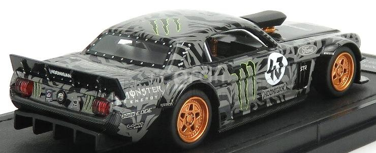 Topmarques Ford usa Mustang 1965 Hoonigan N 43 Coupe 2017 Ken Block 1:43 Šedá Černá