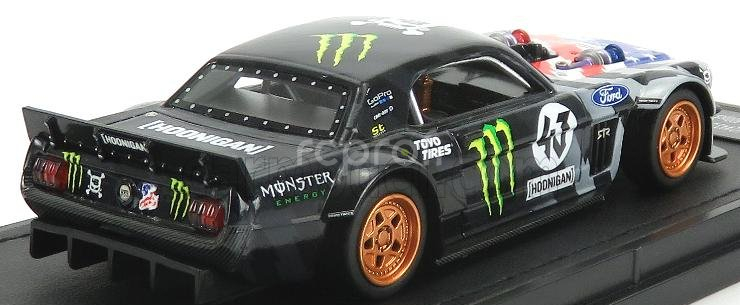 Topmarques Ford usa Mustang 1965 Hoonigan V2 N 43 Pikes Peak 2018 Ken Block 1:43 Bílá Šedá Černá