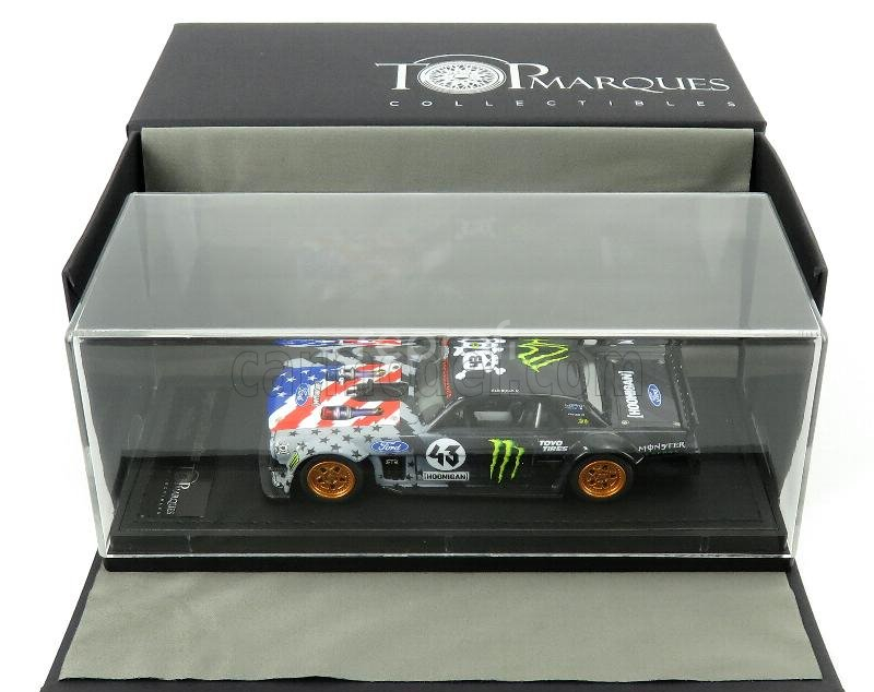 Topmarques Ford usa Mustang 1965 Hoonigan V2 N 43 Pikes Peak 2018 Ken Block 1:43 Bílá Šedá Černá