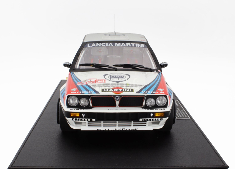 Topmarques Lancia Delta Hf Integrale 16v Martini N 1 3rd Rally Montecarlo 1990 M.biasion - T.siviero 1:12 Bílá Červená Modrá