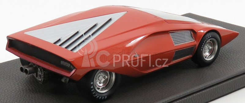 Topmarques Lancia Stratos Zero Concept 1970 1:12 Červenohnědá