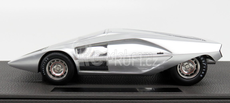 Topmarques Lancia Stratos Zero Concept 1970 1:12 Silver